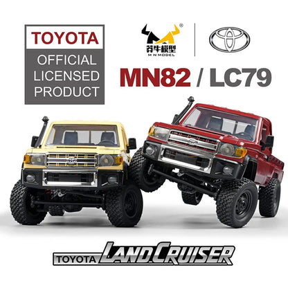 ZWN MN82 Camion Tout-Terrain RC 4x4 LC79 à l'Échelle 1:12 avec Lumières LED, Modèle de Simulation Complet pour Enfants et Adultes