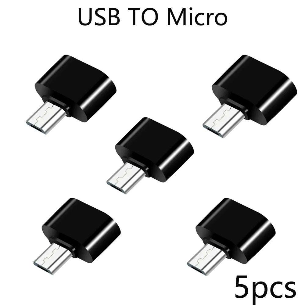 USB-C to USB 3.0 OTG Adapter – Type-C Male to USB-A Female Data Connector for MacBook, iPad & USB-C Devices