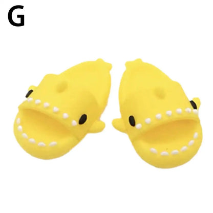 1Pair Mini Shark Pet Slippers – Cute Small Animal Footwear for Hamsters, Turtles, Lizards & Hedgehogs, Funny Pet Accessories