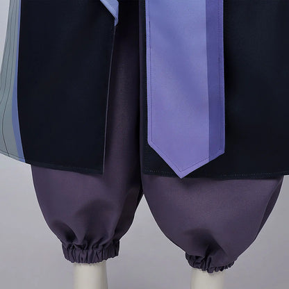Cosmic Princess Kaguya Inspired Cosplay Costume – Cyberpunk Priest Uniform Full Set for Men Halloween, Carnival & Party Roleplay