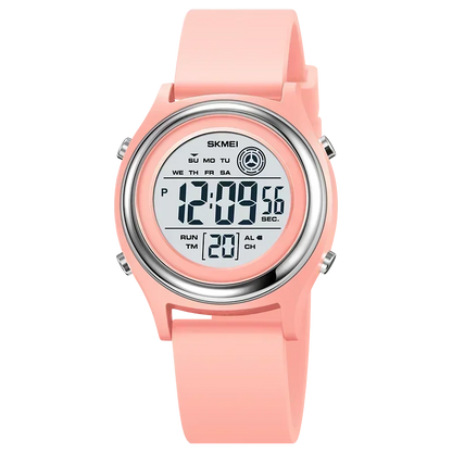SKMEI 2094 Waterproof Shockproof Digital Sport Watch (Women’s Luxury Countdown Stopwatch)