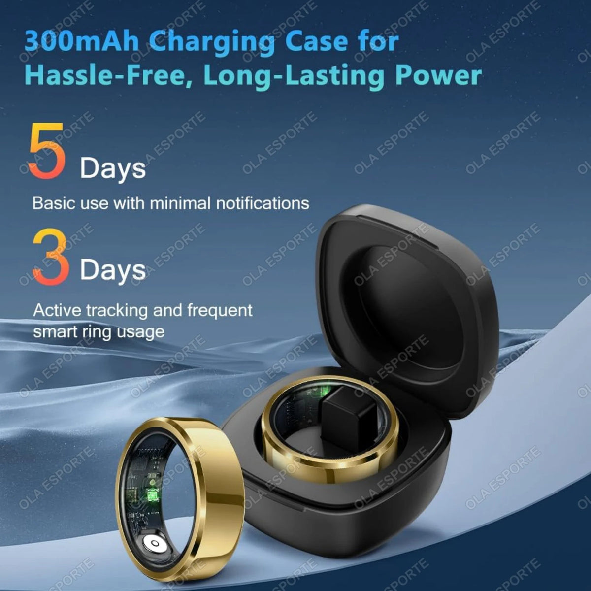R11C 2026 Smart Ring – Blood Pressure, Heart Rate & Sleep Monitoring, IP68 & 5ATM Waterproof Multi-Sport Ring for Men & Women