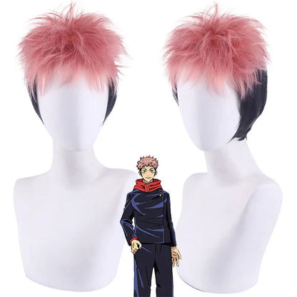 Synthetic Anime Cosplay Wig – Black Spiky Style Inspired by Classic Heroes (Party & Game Costume Hairpiece)