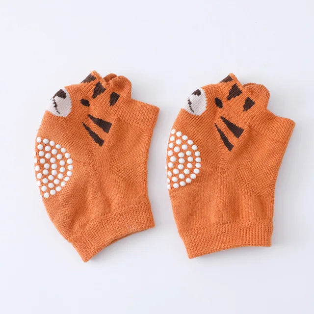 Rodilleras Antideslizantes para Bebés – Protectores de Algodón para Gatear de 0 a 3 Años, Mangas Acolchadas para Codos de Recién Nacidos, Rodilleras para Niños y Niñas, Accesorios Suaves de Protección para Gatear
