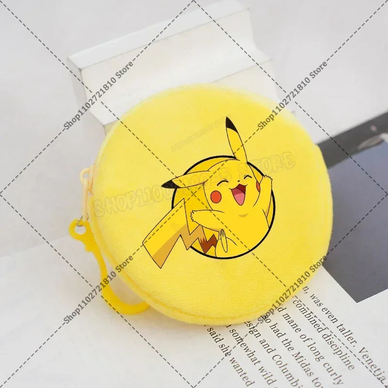 Pokémon Coin Purse – Pikachu, Eevee & Charizard Mini Zipper Wallet