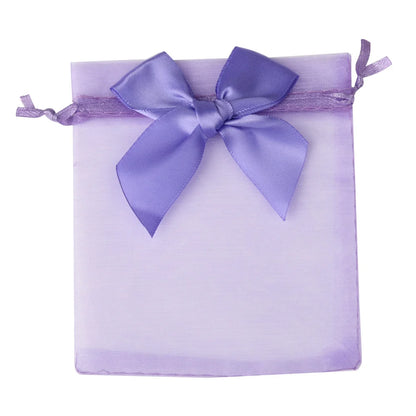 10/20/50PCS Organza Drawstring Gift Bags with Bow – Jewelry, Candy & Party Favor Pouches for Weddings, Christmas & Special Events