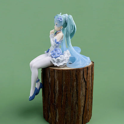 Hatsune Miku Anime Figure – Virtual Singer Manga Statue Figurine Model Toy for Desk Decoration, Cake Topper & Gift