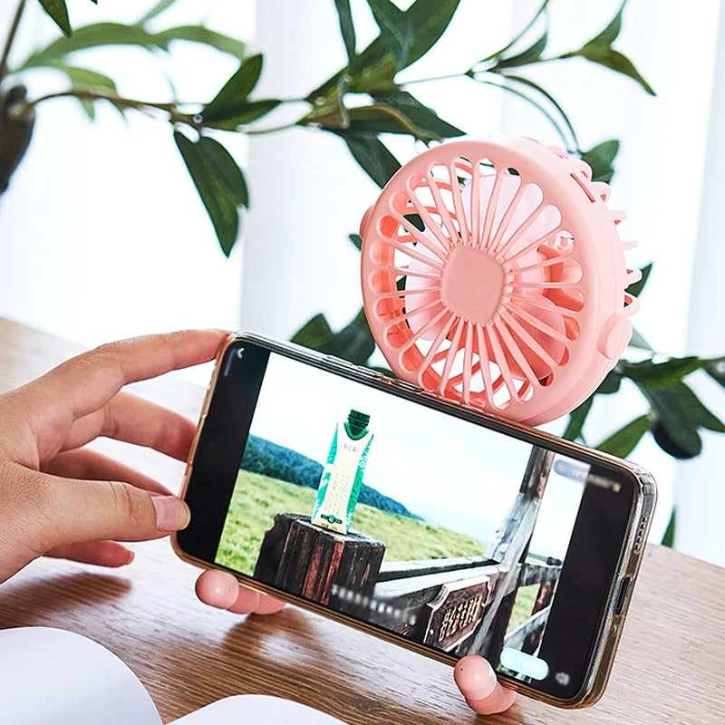 Ventilador portátil con clip para cochecito - Ventilador de refrigeración para bebés recargable por USB de 600 mAh con 3 velocidades para el hogar, viajes y actividades al aire libre