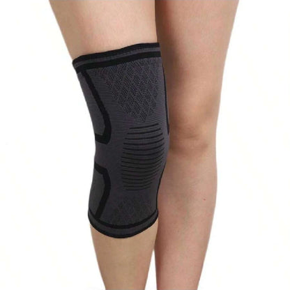 1 manchon de compression élastique pour genou – Genouillère respirante pour le basketball, la course, le cyclisme et l'entraînement sportif