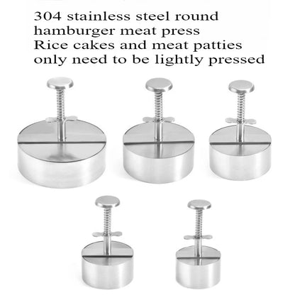 1PC Non-Stick Hamburger Patty Press – Burger Maker Mold for Beef, Cheese & Veggie Patties, Manual Meat Shaper for Grill, Griddle & BBQ