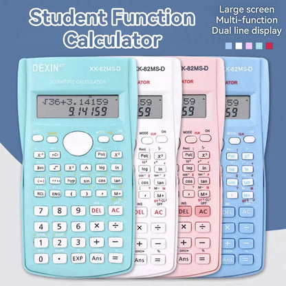 Portable Scientific Calculator – Dual-Row Display Multifunction Calculator for School, Office & Everyday Use