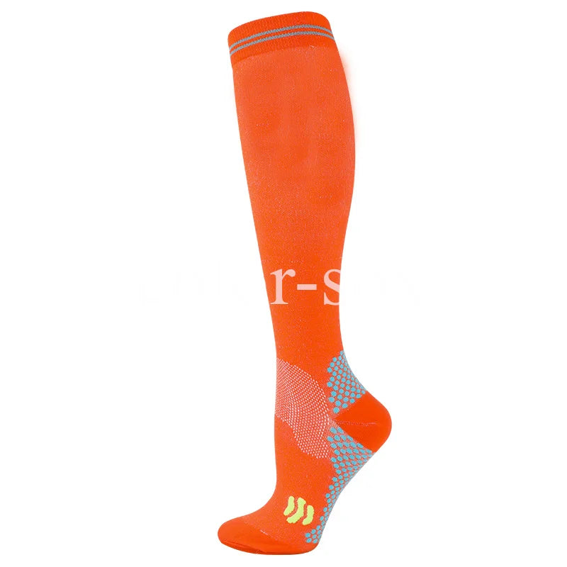 Compression Socks 20–30mmHg Knee High Support Stockings for Men & Women – Running, Cycling & Varicose Vein Relief (EU 36–50)