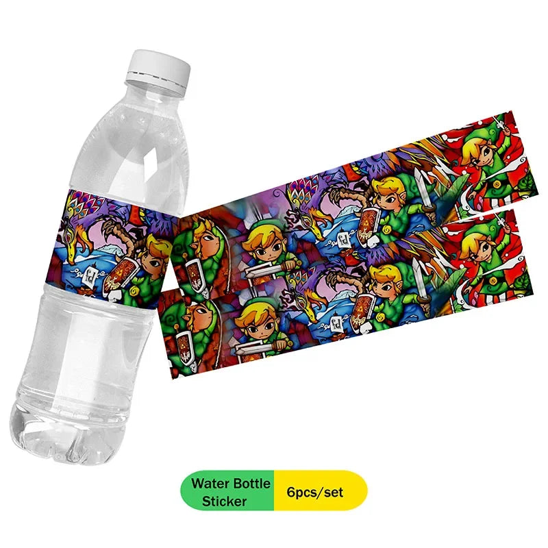 The Legend of Zelda Party Decorations Set – Disposable Tableware Birthday Party Supplies for Kids, Boys, Baby Shower & Gift Toys
