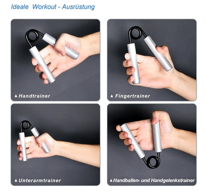 Entrenador de Fuerza de Agarre Ajustable de 50-300LBS – Ejercitador de Antebrazo de Metal para Entrenamiento de Fuerza de Muñeca, Mano y Agarre, Equipo de Gimnasio