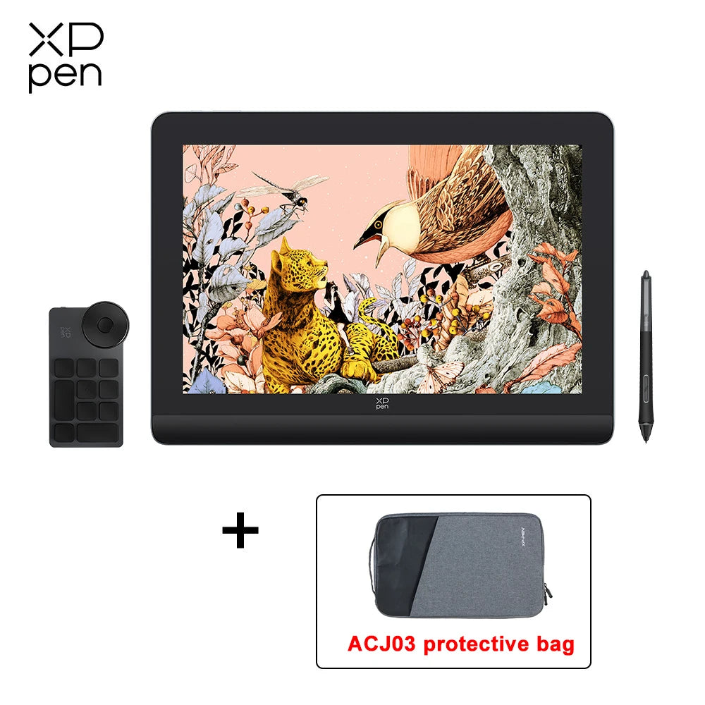 XPPen Artist Pro 16 Gen 2 Drawing Display – 16-Inch 2.5K Graphics Tablet Monitor with 16K Pressure Levels