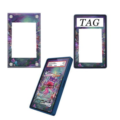 Acrylic Extended Artwork Ptcg Collection Evaluation Level Diy Card Display Case for Gengar Vmax Card Display Case Ornament Gifts