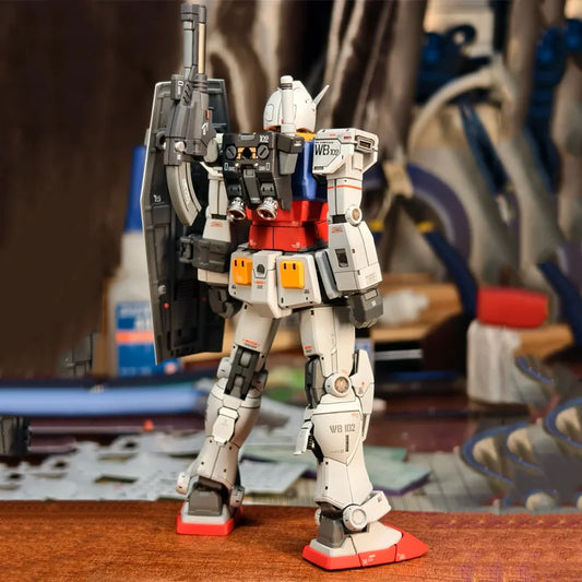GTO HG 1/144 RX-78-2 Assembly Model Kit – Yuan Zu Tmech Mecha Action Figure, DIY Puzzle Toy, Collectible Desktop Ornament & Gift for Boys
