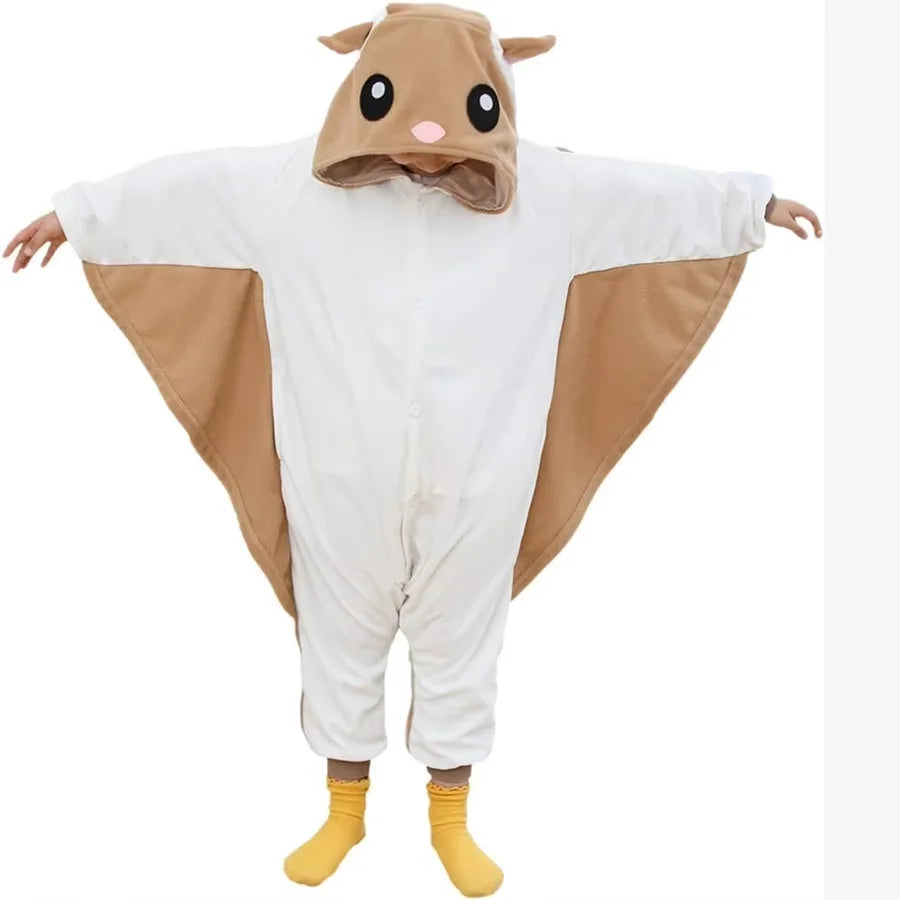 Kids Kigurumi Cosplay Costume – Full Body Onesie Pajamas Sleepwear for Boys & Girls, Halloween, Christmas & Dress-Up Gift Outfit