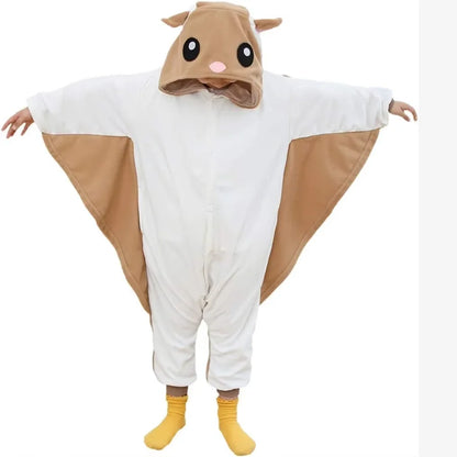 Kids Kigurumi Cosplay Costume – Full Body Onesie Pajamas Sleepwear for Boys & Girls, Halloween, Christmas & Dress-Up Gift Outfit