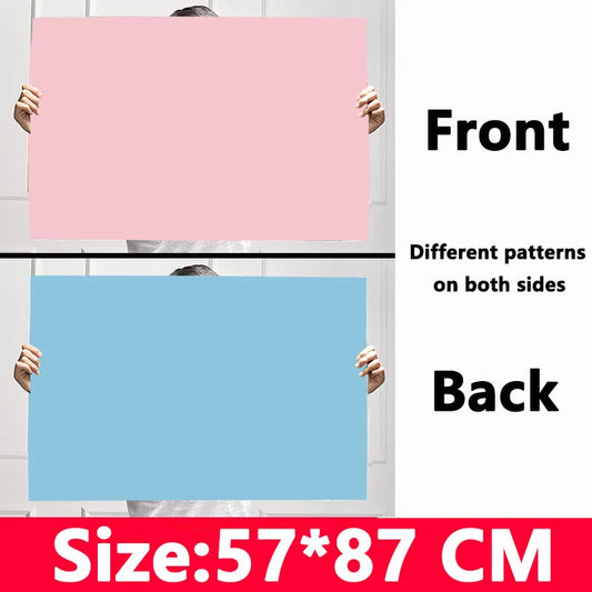 Tablero de fondo fotográfico de doble cara 57 × 87 cm – Fondo de color liso para fotografía de producto y recién nacido