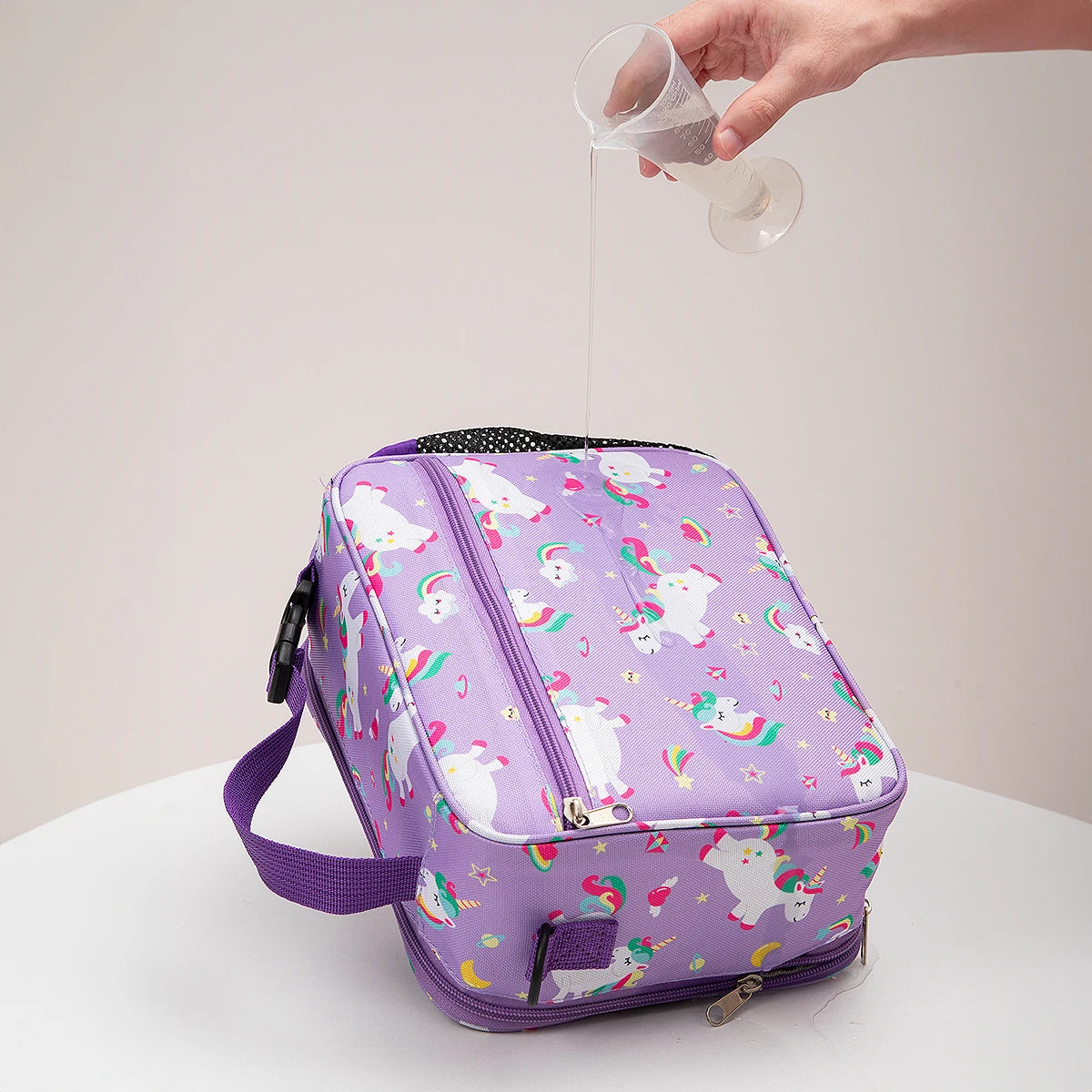 Fiambrera Bento para niños – Recipiente de comida portátil a prueba de fugas para la escuela, viajes y picnics, fiambrera para estudiantes apta para microondas para frutas, aperitivos y comidas
