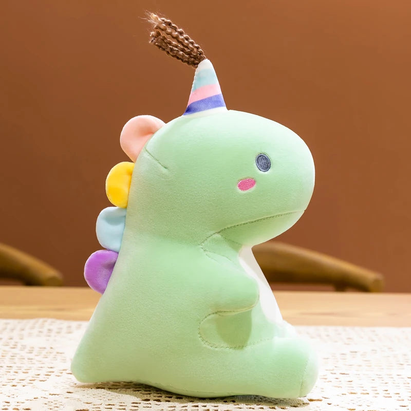 25–60CM Ultra Soft Dinosaur Plush Toy – Kawaii Dino Down Cotton Stuffed Animal Pillow, Cute Kids’ Gift, Party Prop & Room Decor