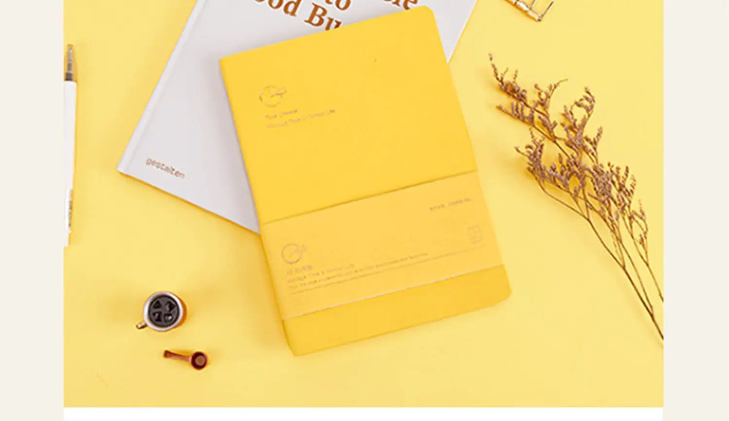 Kinbor Undated Weekly Planner – Portable Daily, Monthly & Schedule Journal Notebook