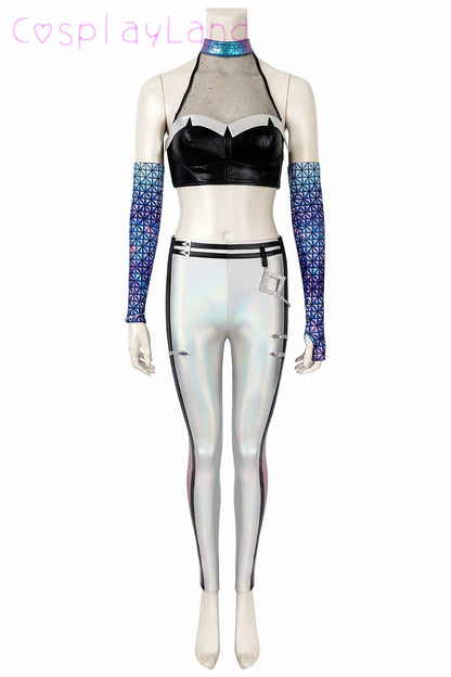 League of Legends K/DA Kai’Sa Cosplay Costume – Performance Halloween Outfit