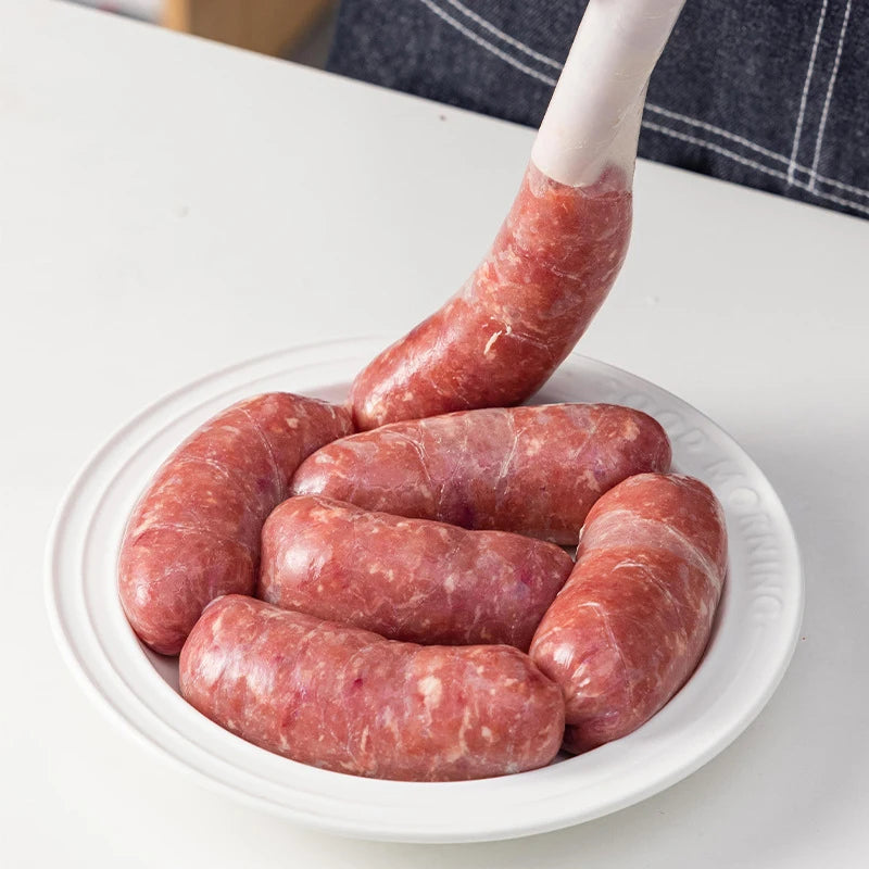Manual Sausage Stuffer & Jerky Gun – Homemade Sausage Filler Meat Syringe, Compact Kitchen Tool for Sausage Making & Food Preparation