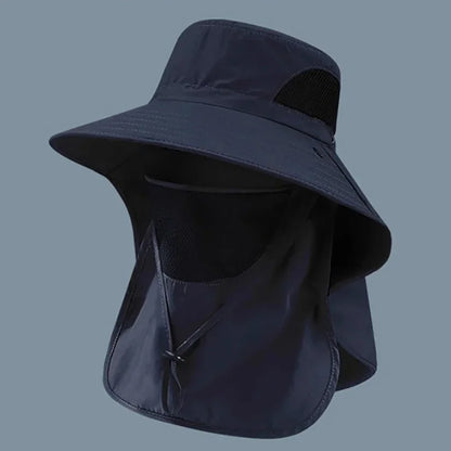 Outdoor UV Protection Bucket Hat – Sun Hat with Neck Flap for Hiking, Fishing, Camping & Outdoor Activities