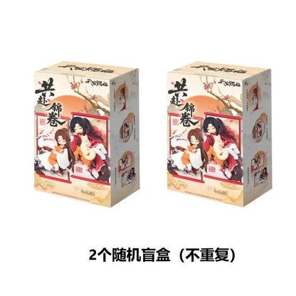 Heaven Official’s Blessing Scroll Series – Xie Lian & Hua Cheng Magnetic Sticker Blind Box, Anime Figure Ornament & Collectible Toy