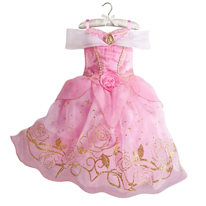 Vestido de disfraz de princesa para niña – Traje de fiesta de cuento de hadas para Halloween, carnaval y regalos de cumpleaños