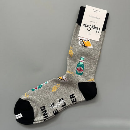 Men’s Classic Crew Socks – Cotton Everyday Socks, Sizes 7–11 UK (41–46 EU)
