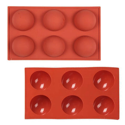 Semi-Sphere Silicone Chocolate Mold – Half-Ball Dome Cake Baking Tray for Chocolate, Pudding, Candy & Jelly, Reusable DIY Kitchen Baking Tool
