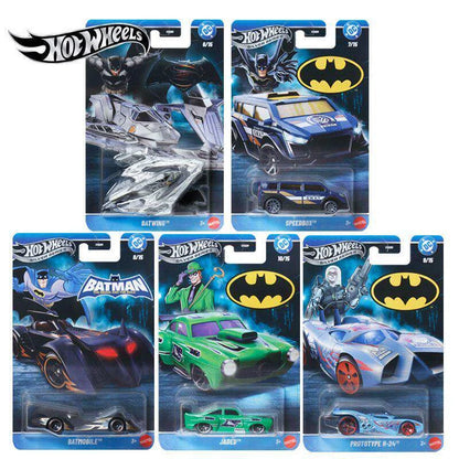 Hot Wheels Batman Series 1966 Classic Batmobile – 1:64 Scale Die-Cast Alloy Car, Batwing Collectible Toy Vehicle & Gift