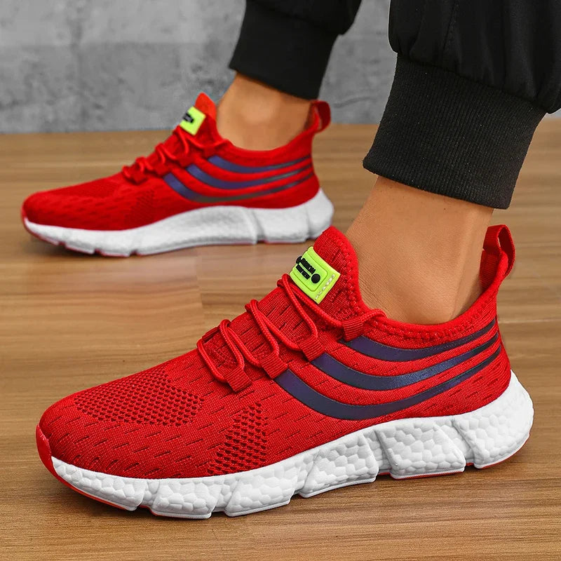 Baskets de sport décontractées pour hommes – Chaussures de course respirantes et légères, Baskets athlétiques antidérapantes pour la marche et les activités de plein air