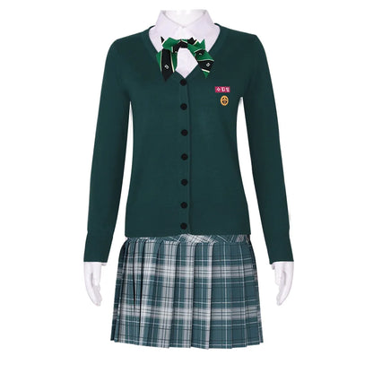 All of Us Are Dead JK School Uniform Cosplay – 지금 우리 학교는 Sweater School Outfit (Adult Halloween Costume)