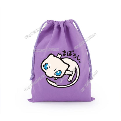 Pokémon Drawstring Storage Bags – Pikachu, Squirtle, Charmander & Charizard Party Gift Pouch