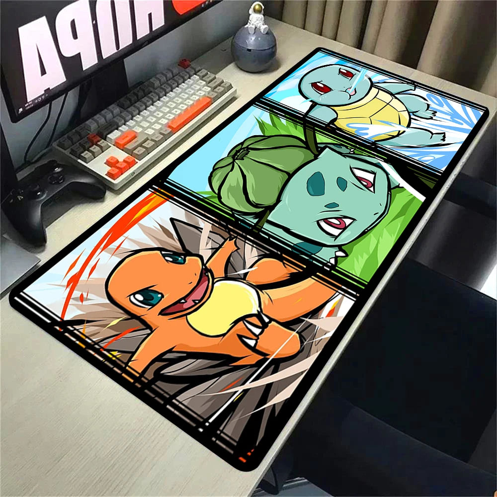 Pokémon XXL Gaming Mouse Pad – 900×400 Extended Anime Desk Mat (Pikachu Cartoon Playmat)