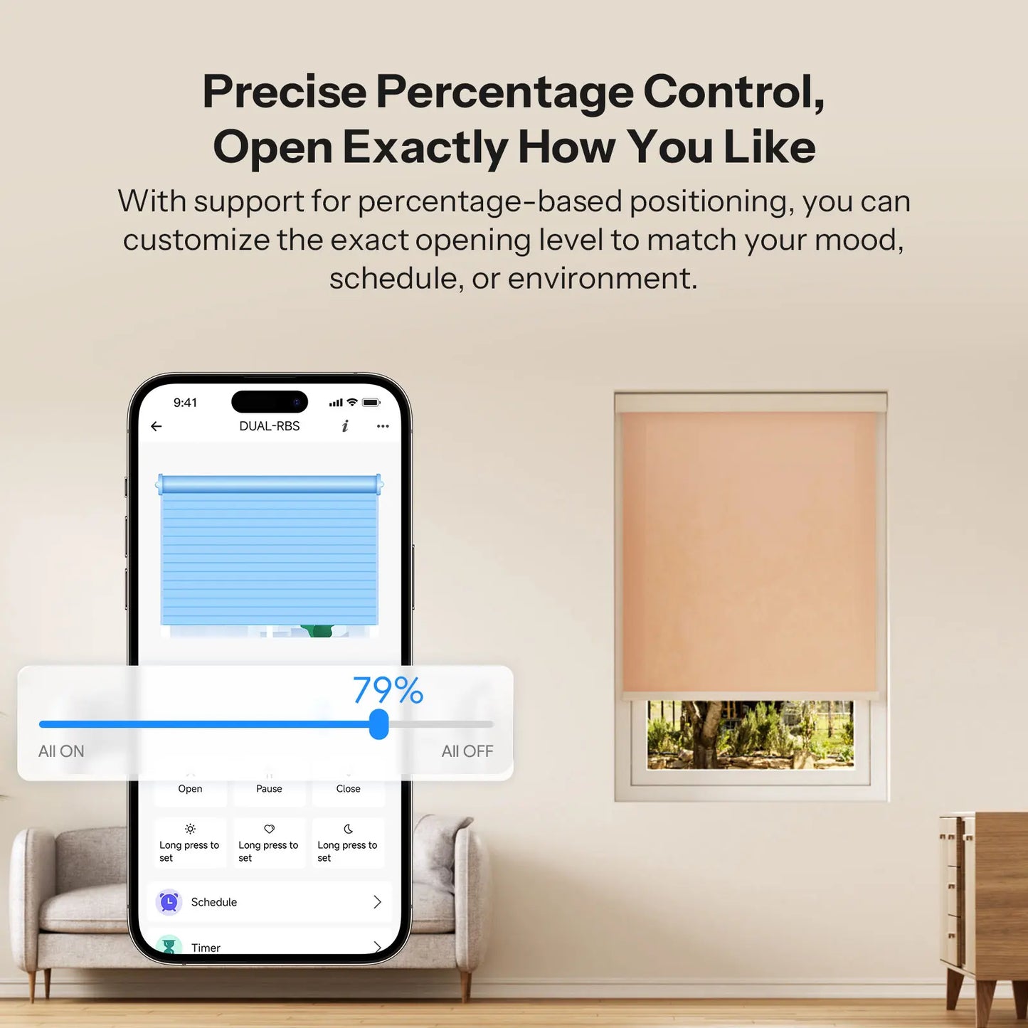 SONOFF MINI-ZBRBS Zigbee Smart Roller Shutter Switch – Controlador inteligente de cortinas, módulo de motor de persianas compatible con ZigBee Hub, automatización de escenas locales e interruptor amplificador de señal para eWeLink Smart Home