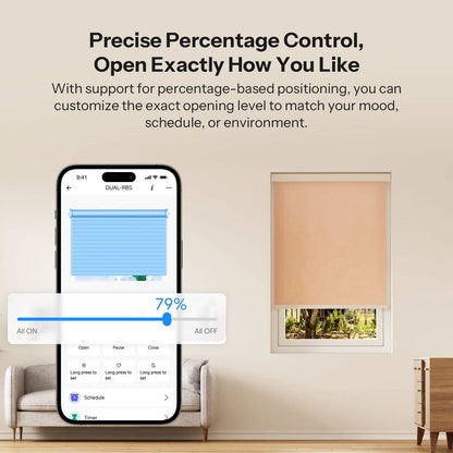 SONOFF MINI-ZBRBS Zigbee Smart Roller Shutter Switch – Controlador inteligente de cortinas, módulo de motor de persianas compatible con ZigBee Hub, automatización de escenas locales e interruptor amplificador de señal para eWeLink Smart Home