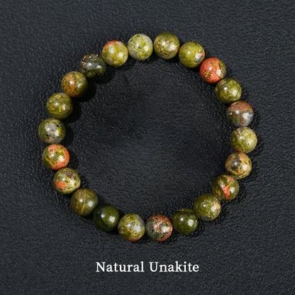 Bracelet en perles de lapis-lazuli naturel, de quartz et d'améthyste – Bijou énergétique de guérison Reiki en cristal pour hommes et femmes