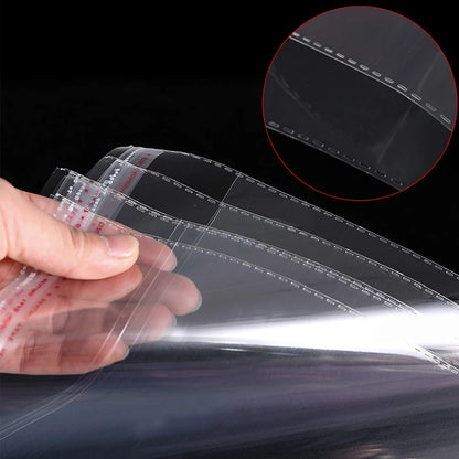 100/1000PCS Bolsas OPP transparentes autoadhesivas – Bolsas de celofán transparentes para joyería, regalos, galletas y dulces | Bolsas de plástico resellables