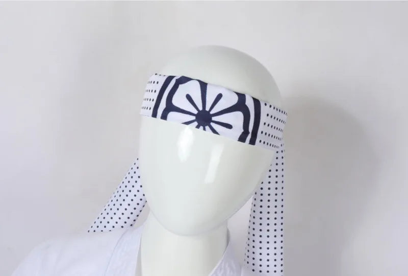 The Karate Kid Cobra Kai Cosplay Costume – Martial Arts Kimono Uniform with Headband, Taekwondo Training & Halloween Party Outfit
