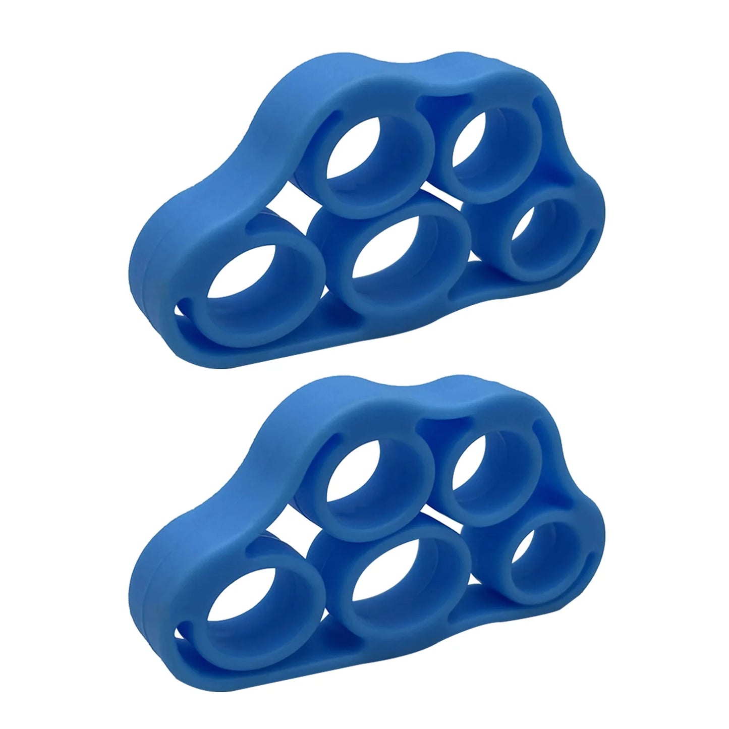 Fortalecedor de dedos de silicona – Ejercitador de manos y dedos para guitarristas, rehabilitación y fitness de manos