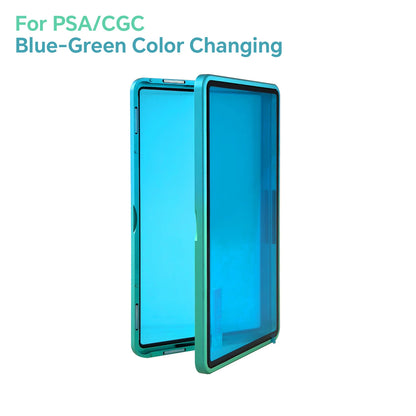 Aluminum Alloy Graded Card Case – PSA/CGC Slab Protector with UV & Scratch Resistant Magnetic Display Box