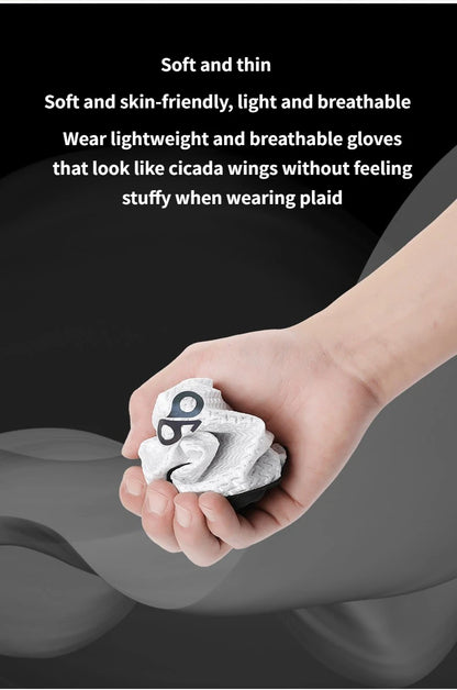 Guantes de Ciclismo Transpirables de Medio Dedo de Verano – Guantes Ultraligeros para Bicicleta de Carretera con Almohadillas Antideslizantes de Silicona para Ciclismo, MTB y Deportes al Aire Libre