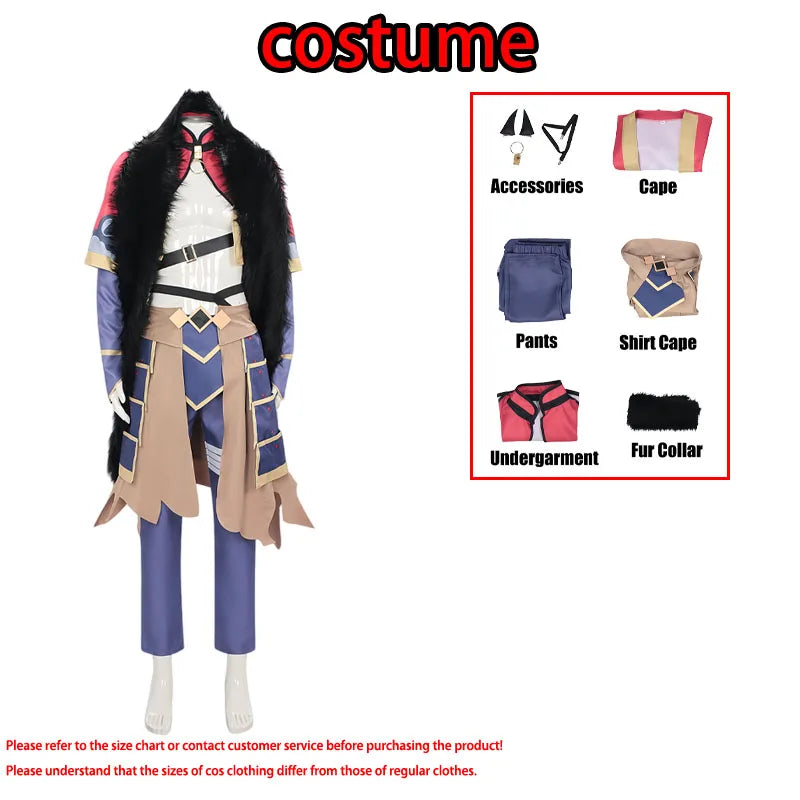Cosmic Princess Kaguya Inspired Cosplay Costume – Komazawa Rai Mikado Akira Uniform Set with Wig for Men Halloween, Carnival & Roleplay Party