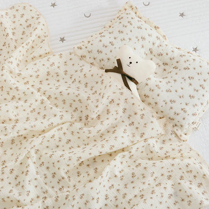 Summer Baby Muslin Blanket – Soft Newborn Swaddle Wrap Receiving Blanket for Infant Crib & Sleeping