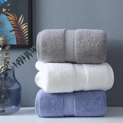 Soft Cotton Bath Towel – Large Absorbent Bathroom, Beach & Spa Towel for Home